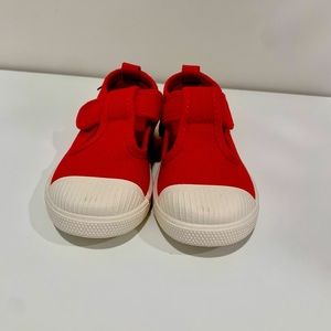 Chus Velcro Strap Red Shoe NWOT